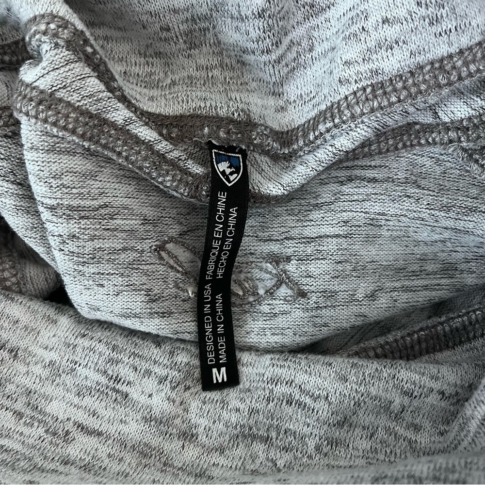 Kuhl Lea Heather Grey Funnel Neck Sweatshirt - Picture 5 of 16
